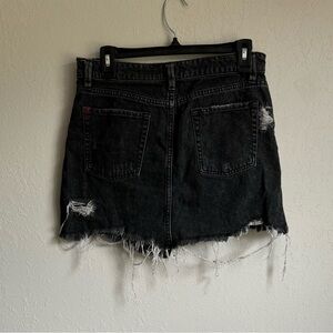 BDG Urban Outfitters Black Denim Mini Skirt Women’s M